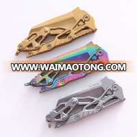 H2424  New MINI Knife Back Lock Pocket small Camping folding knife